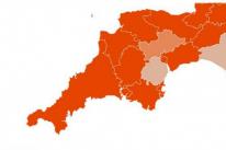 This map shows how likely each local authority area is to be over 100 weekly cases per 100,000 in the week ending December 6 This map shows how likely each local authority area is to be over 100 weekly cases per 100,000 in the week ending December 6